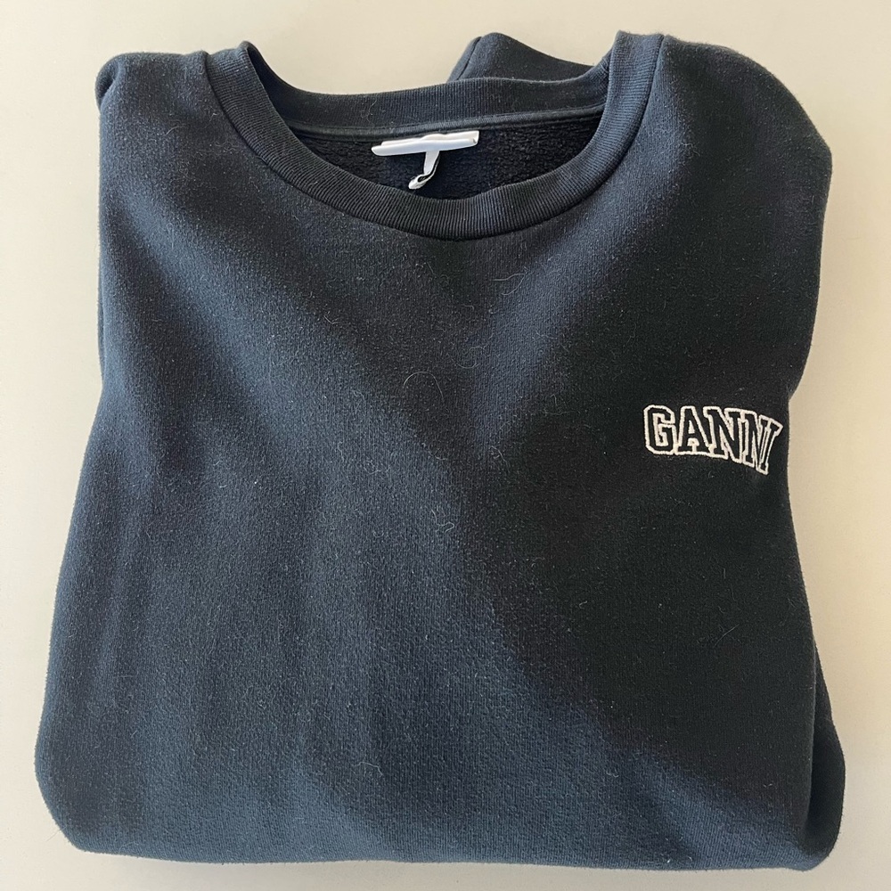 Ganni Basic Oversized Sweatshirt Size: L/Xl - image 2